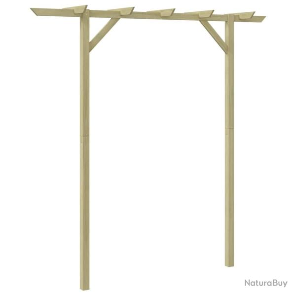 Pergola de jardin 205 x 40 x 203 cm Bois