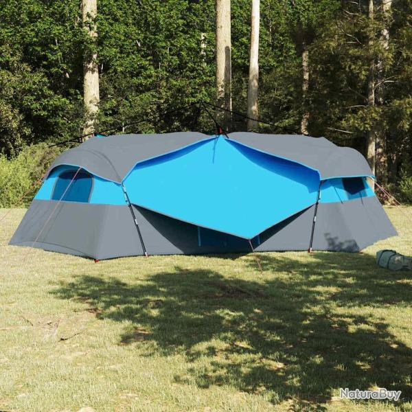 Tente avec toit Autre avec �vent Bleu et Noir 520 x 520 x 190 cm