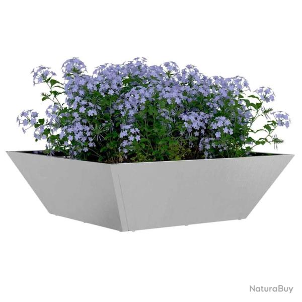 Jardini�re 50x50x15 cm en Acier Inoxydable