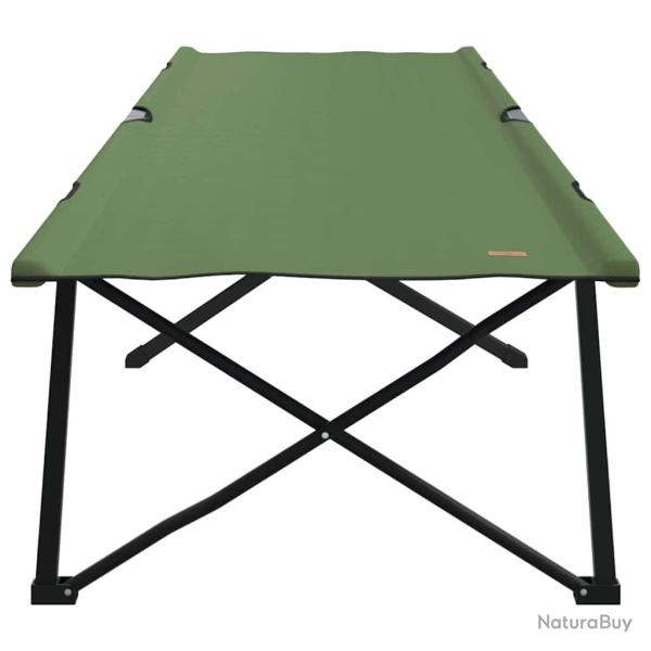 Lit de soleil pliable avec sac de transport vert arm�e en toile Oxford 600D