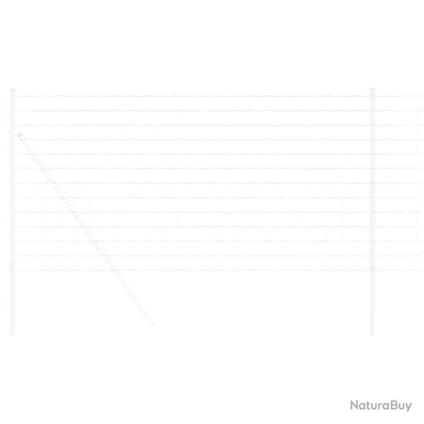 Cl�ture Euro 1.5x10 m en acier galvanis�