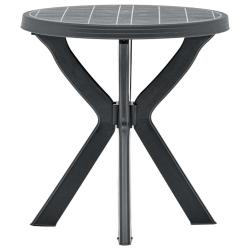 Table de bistro Anthracite &Oslash;70 cm Plastique