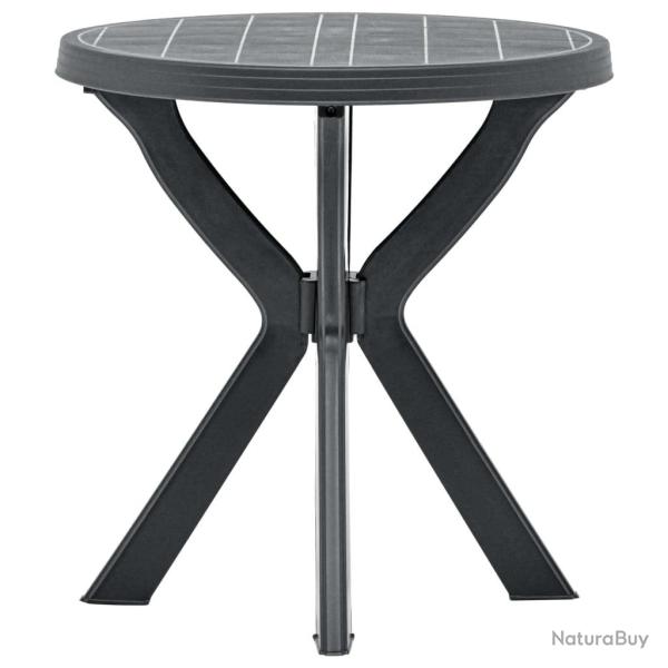 Table de bistro Anthracite �70 cm Plastique