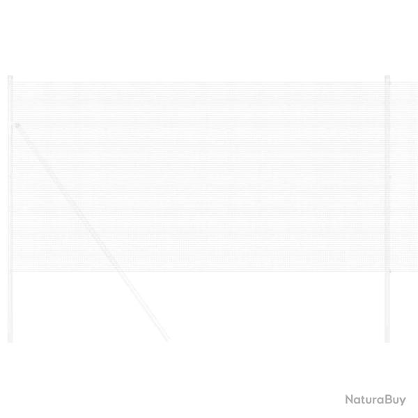 Cl�ture en fil d'acier soud� 0,8 x 25 m galvanis�