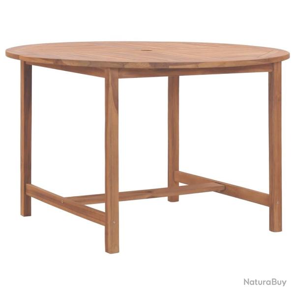 Table de salle � manger de jardin �110x75cm Bois massif de teck