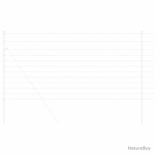 Cl�ture de Champ 1.2x25 m Acier Galvanis�