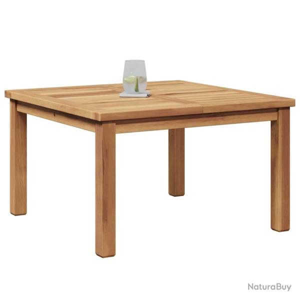 Table basse Marron 60 x 60 x 36 cm Bois de teck massif