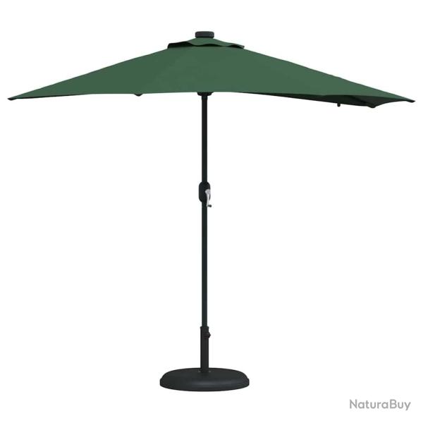 Parasol de jardin Vert 294 x 150 x 223 cm tissu
