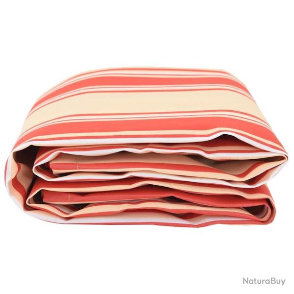 Tissu de rechange pour auvent Multicolore 10x1,6 m