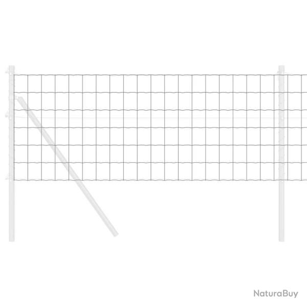 Cl�ture Euro Grise 0.4x50 m Acier