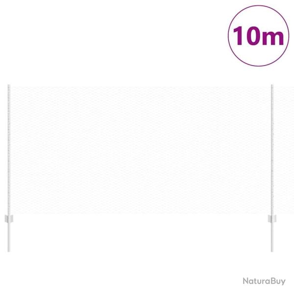 Poteaux de cl�ture 10 pcs U-Channel 120 cm Acier galvanis�