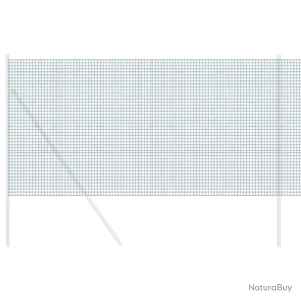 Cl�ture en fil de fer soud� verte 1,2 x 25 m en acier