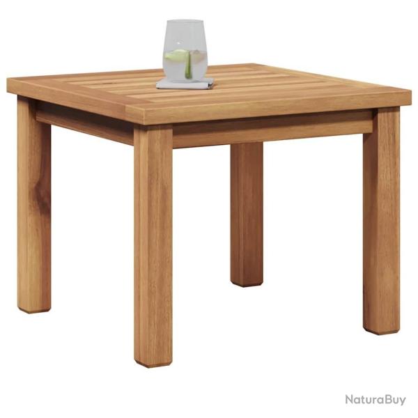 Table basse Marron 45 x 45 x 36 cm Bois de teck massif