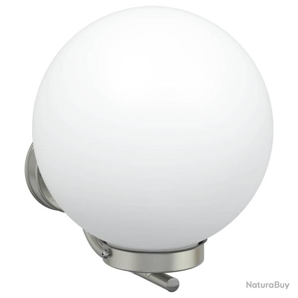 Appliques murales ext�rieure 2 pcs en acier inoxydable argent IP44