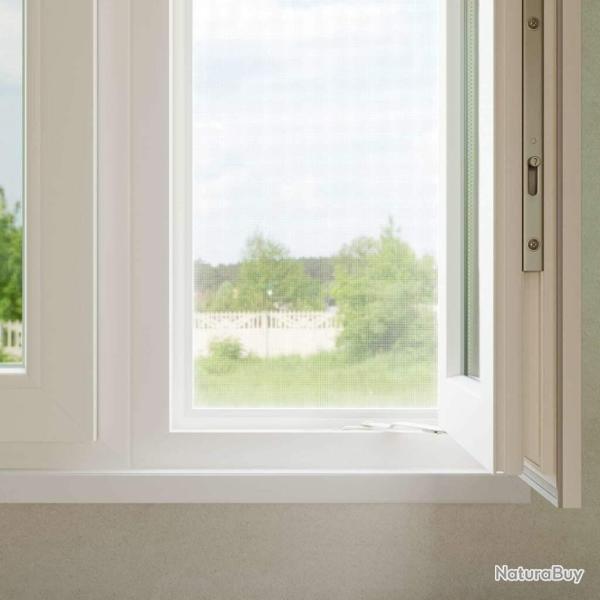 Moustiquaire Blanc 100 x 500 cm Plastique