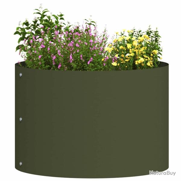 Pots verts olive Ensemble de 5 Vert olive Plastique Moyen