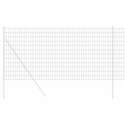 Cl&ocirc;ture Euro Vert 1,4 x 10 m Fer rev&ecirc;tu de PVC
