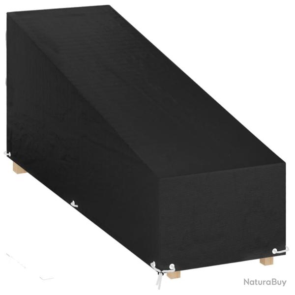 Housse de chaise longue 12 oeillets 205x75x40/70 cm poly�thyl�ne