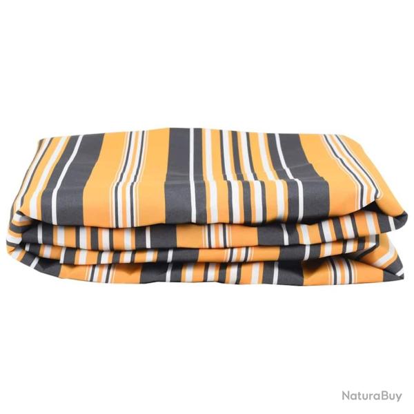 Tissu de rechange pour auvent Multicolore 10x1,6m