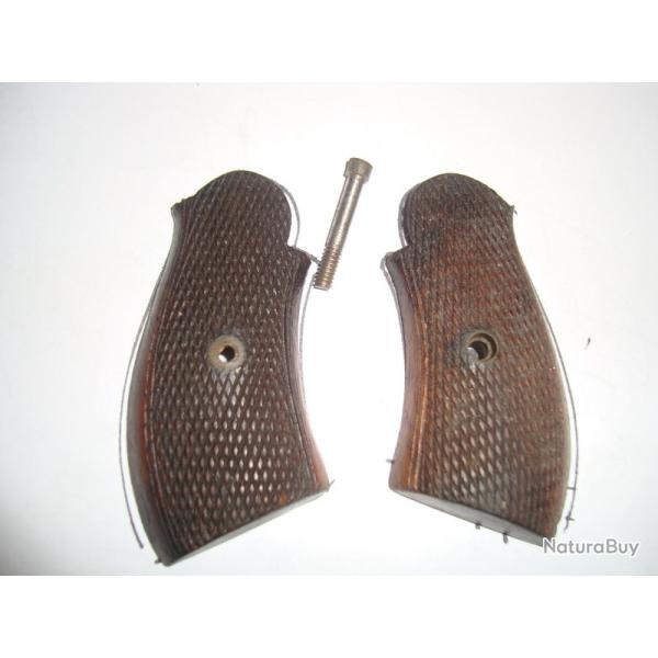 PLAQUETTES POUR PISTOLET BULL-DOG +VIS