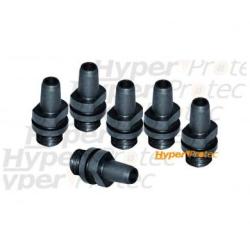 Lot de 6 chemin&eacute;es pour revolver poudre noire Pietta