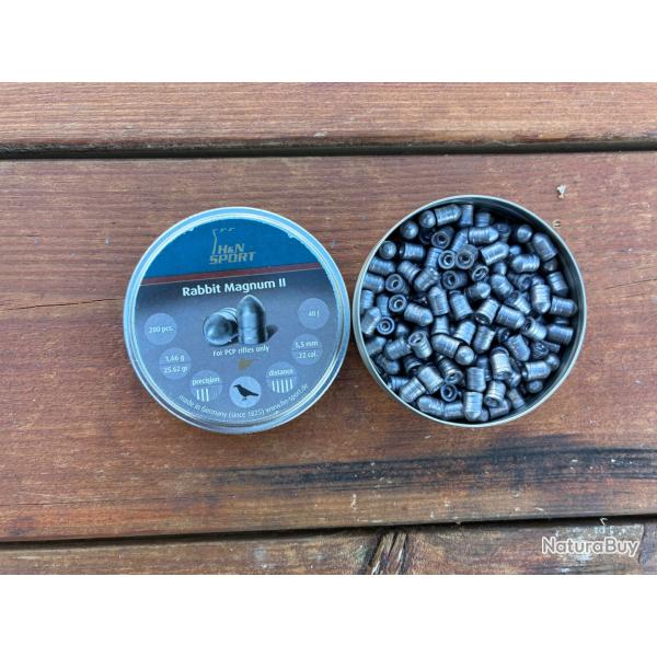 munition pour carabine  plombs