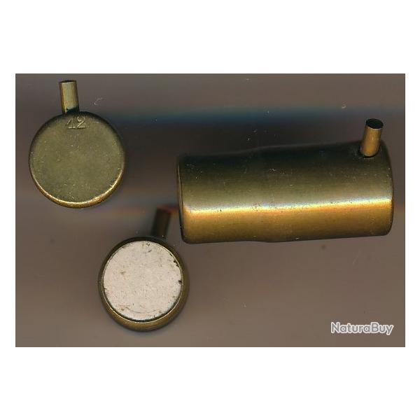 (10851) UNE CARTOUCHE CAL 12 mm  LEFAUCHEUX A BROCHE  A grenaille par SFM  tr�s belle