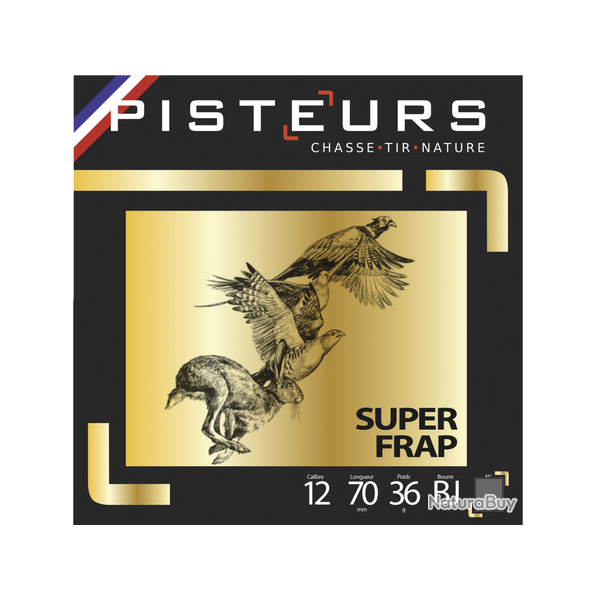 Boite de munition Pisteurs Super Frap 12 70 36Gr Plomb N deg x25
