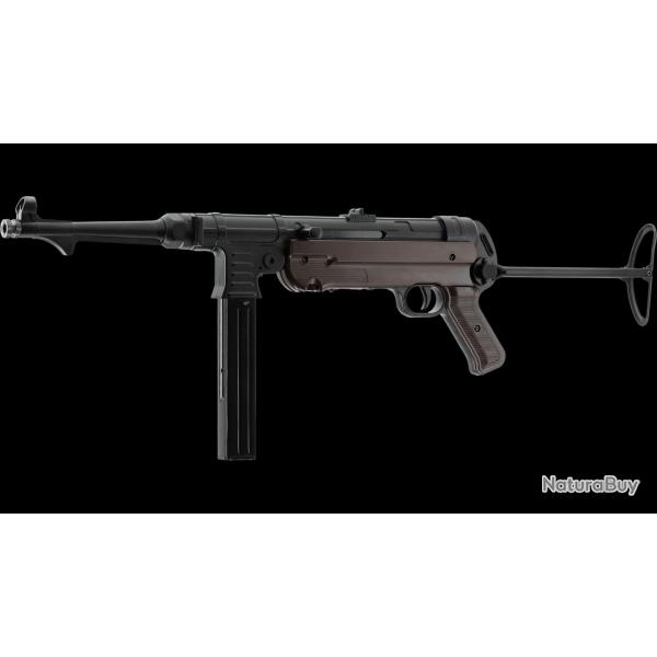 Pistolet mitrailleur Legends MP GERMAN co2 cal.4,5mm BBS 7,5j