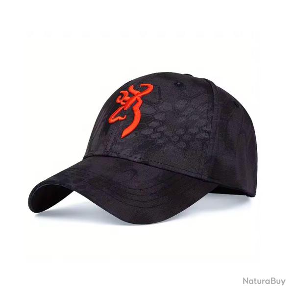 Casquette Browning Buckmark Black Camo