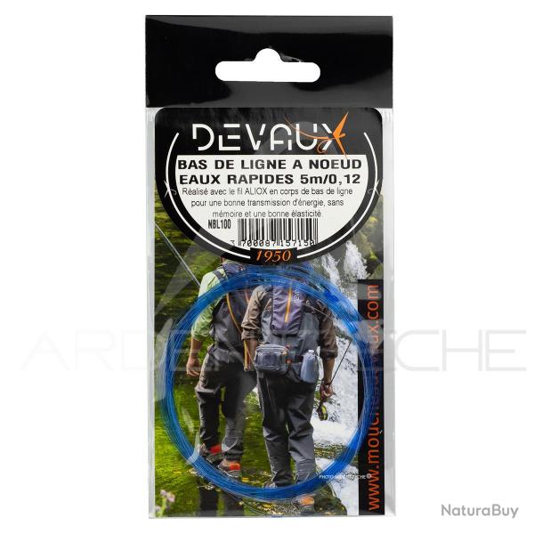 Bas de ligne DEVAUX � noeuds eaux rapides 5 m 14/100