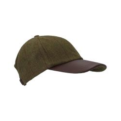 Casquette Unisexe Baseball en Tweed avec Visi&egrave;re Cuir - Casquette &Eacute;tanche & R&eacute;glable U