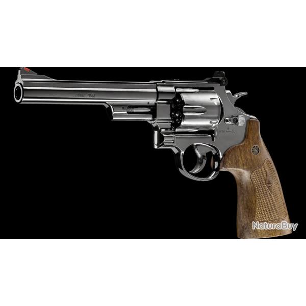Revolver Smith & wesson M29 6,5" POLISHED AND BLUED co2 cal.4,5mm 3j