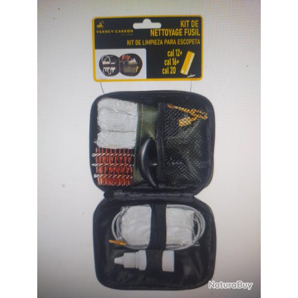 Trousse de nettoyage calibre 12 16 20 Pro hunt ligne Verney Carron
