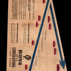 bons de la lib&eacute;ration &agrave; int&eacute;r&ecirc;ts progressifs , RARE
