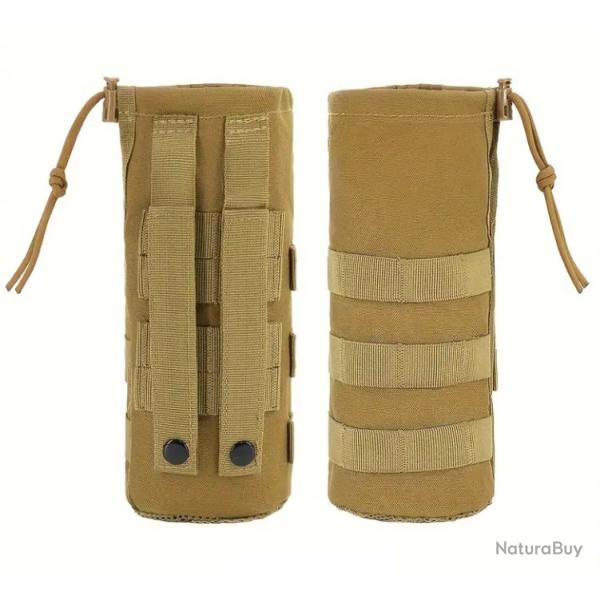 Sacoche porte bouteille-gourde tactique Beige