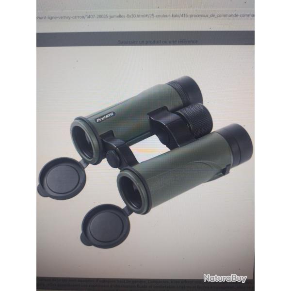 Jumelles 8x30 Pro hunt ligne Verney Carron