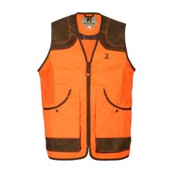 Gilet De Chasse Enfant Savane Orange PERCUSSION