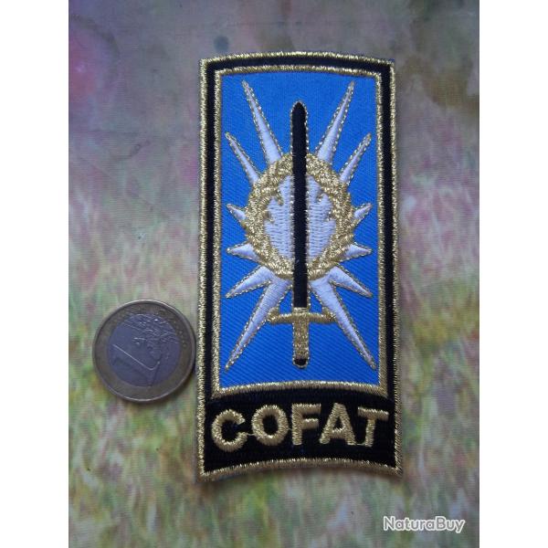 COFAT - Commandement Organismes Formation Arm�e de Terre �cusson collection insigne tissu