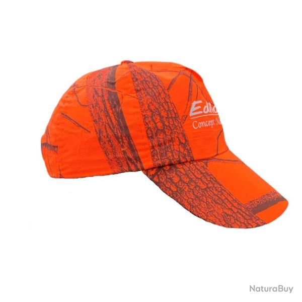 CASQUETTE ORANGE FLUO