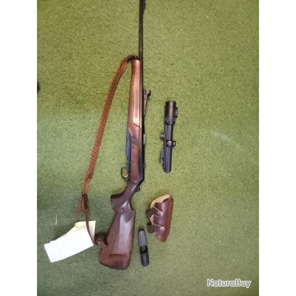 Browning bar z�nith wood+ point rouge reflex Browning + swarowski z6+montage pivot