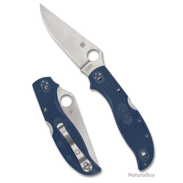 Couteau Spyderco Stretch 2 XL Lightweight Lame Acier CPM-SPY27 Manche FRN Lockback Japan SC258PCBL