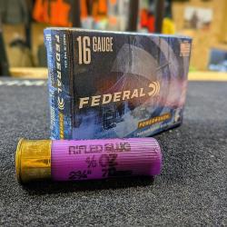 Cartouches Federal Power-Shok Rifled Slug - Par 1 / 23 g / 16/70
