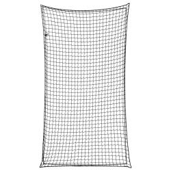 Filet pour remorque avec corde &eacute;lastique noir 2,7x1,5 m PP