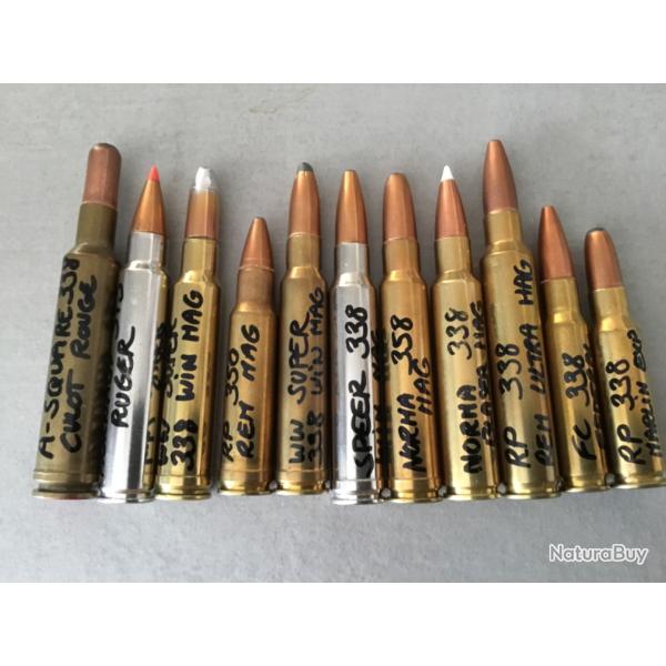 Superbe lot de munitions pour collection 1