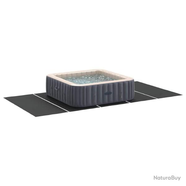 Couvercle de Piscine Rectangulaire Noir Poly�thyl�ne 550 x 280 cm
