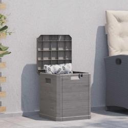 Bo&icirc;te de rangement de jardin 90 L Marron