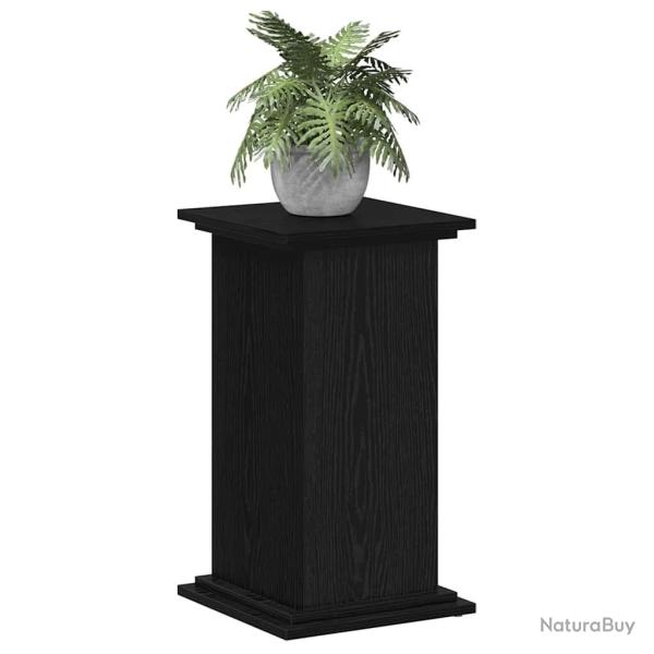 Support de Plantes Ch�ne Noir 33 x 33 x 60 cm en Bois d'ing�nierie