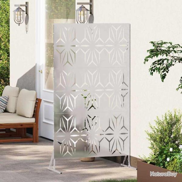 �cran de confidentialit� 100x50x180 cm en acier inoxydable