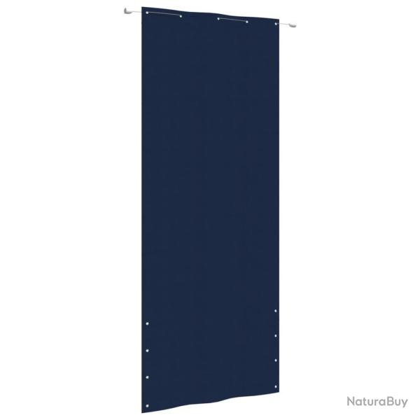 cran de balcon Bleu 100x240 cm Tissu Oxford
